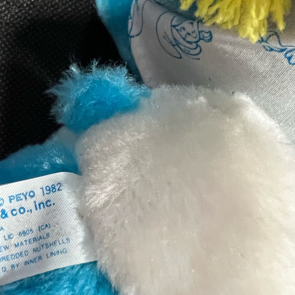 Vintage The Smurfs PEYO Smurfette Plush Doll Stuffed Animal Toy Lot of 2 - Picture 6 of 6